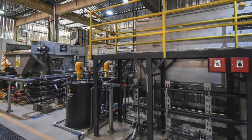 Industrial wastewater treatment plant